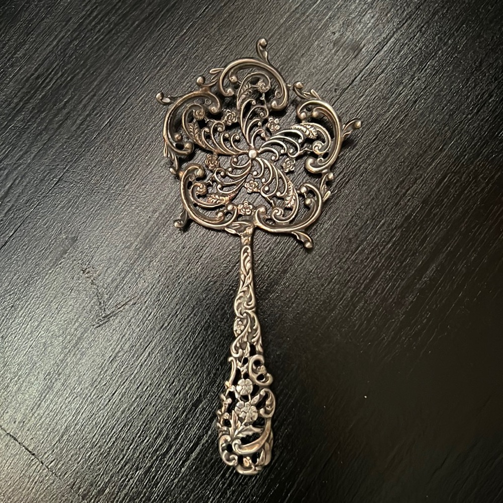 Sterling silver bon bon spoon by silvercraft